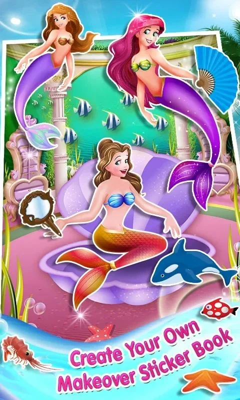 Mermaid Glam for Android - Transform Mermaid Princesses