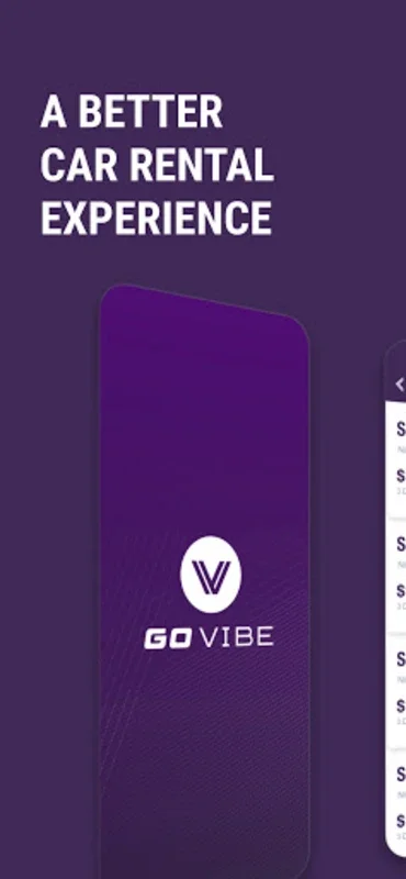 GoVibe for Android - Seamless Car Rental Experience