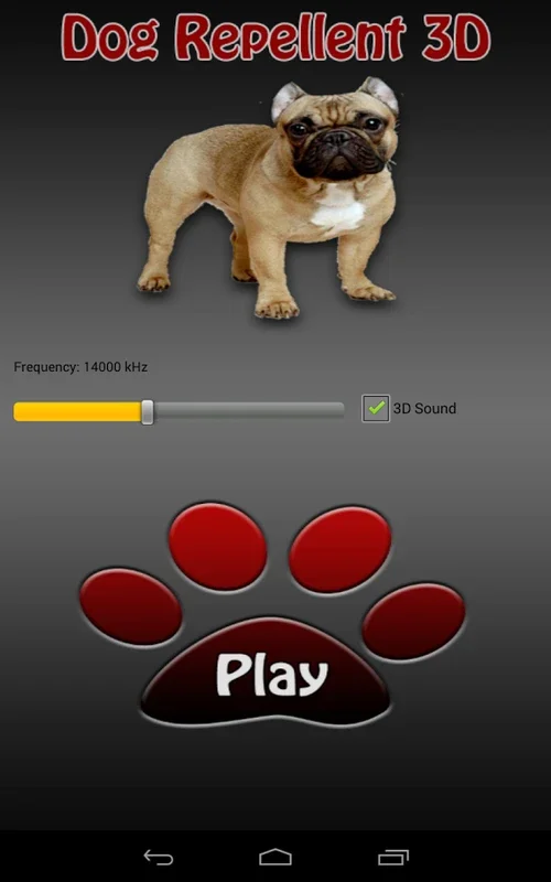 Dog Repellent 3D Sound for Android - Effective Dog Deterrent