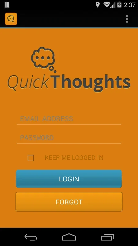 QuickThoughts for Android - Earn by Sharing Insights