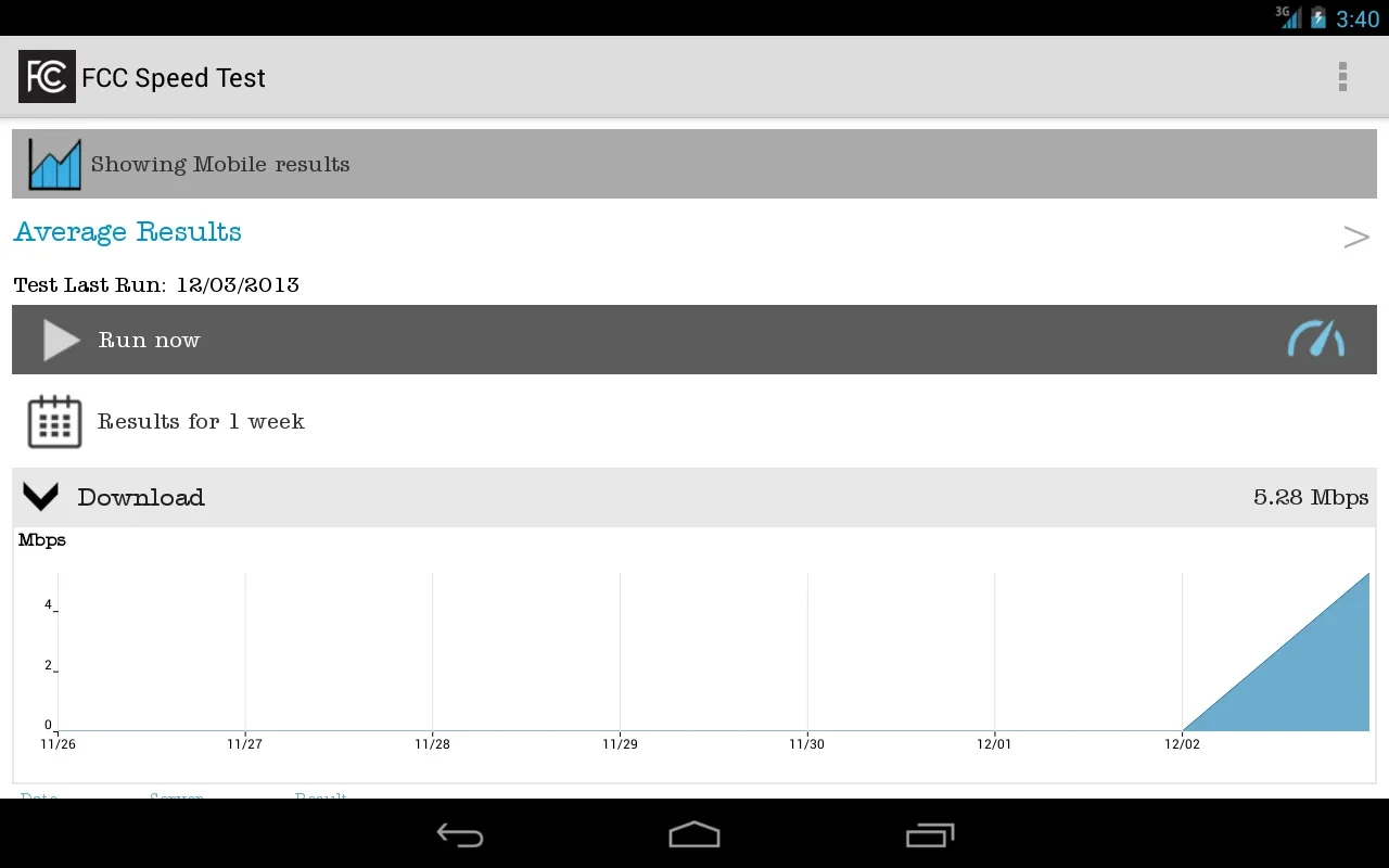 FCC Speed Test for Android - Accurate Internet Performance Assessment