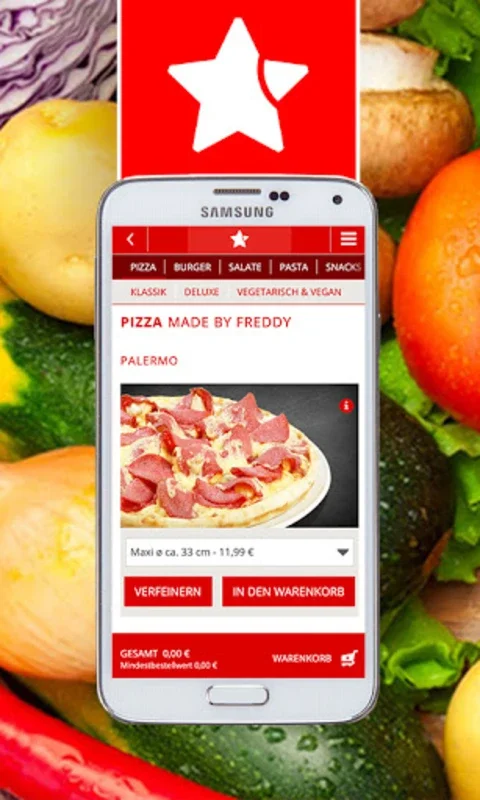 FREDDY FRESH PIZZA for Android - Order Italian-American Food Easily