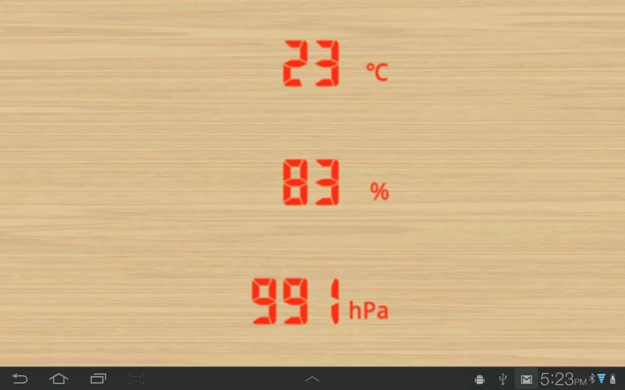 Barometer Temperature and Humidity Free for Android - Monitor Environmental Conditions