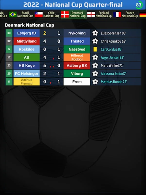 Elifoot 23 for Android - Immersive Football Management