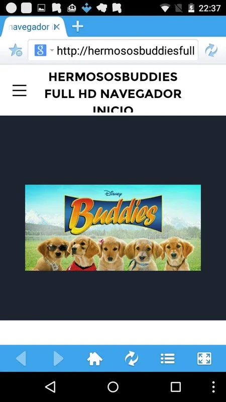 Buddiesbrowser for Android - A Dog - Themed Browsing Experience