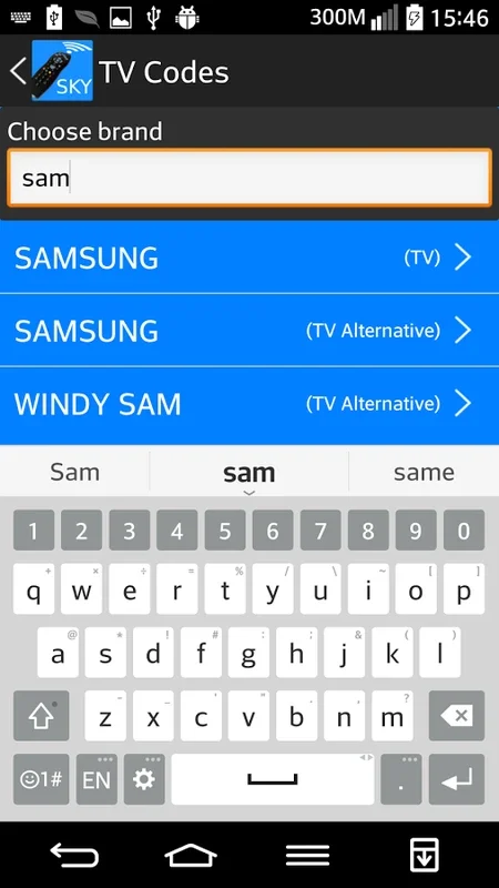 Sky - Remote Control for Android - Streamline TV and HiFi Setup