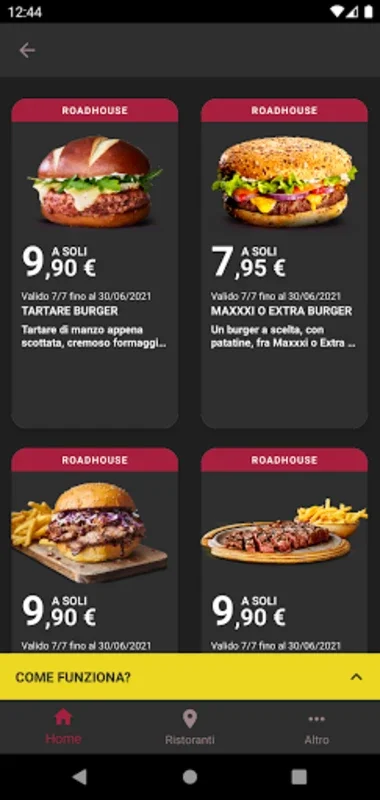 Roadhouse - R World for Android: Exclusive Dining Benefits at Your Fingertips