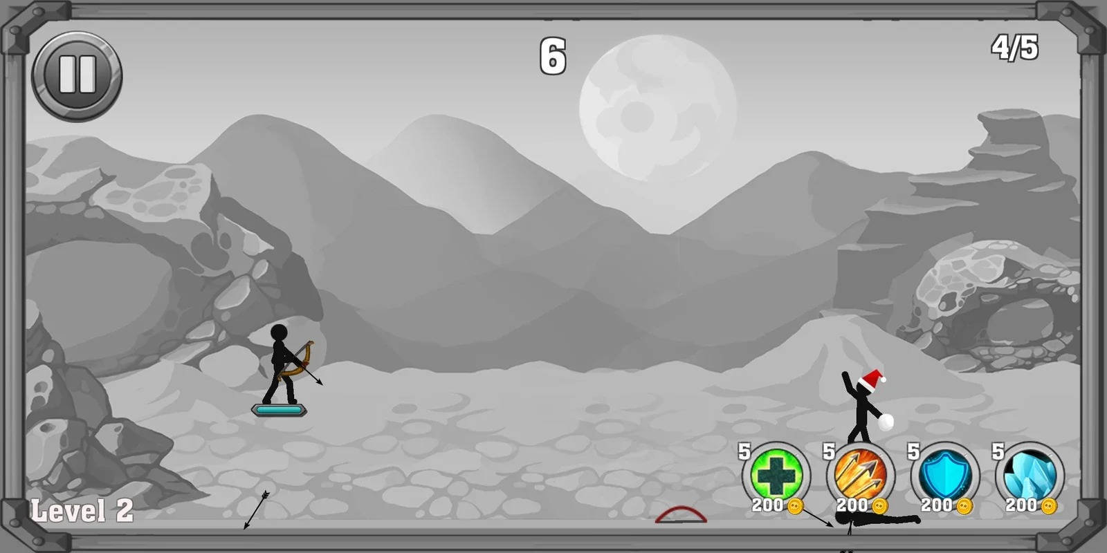 Mr. Archer : King Stickman for Android - Test Your Aim