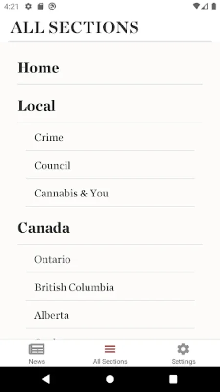 The Record for Android: Comprehensive Kitchener Regional News