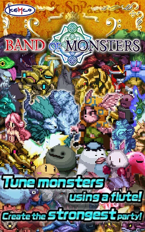 Band of Monsters for Android - Engaging Monster Taming RPG