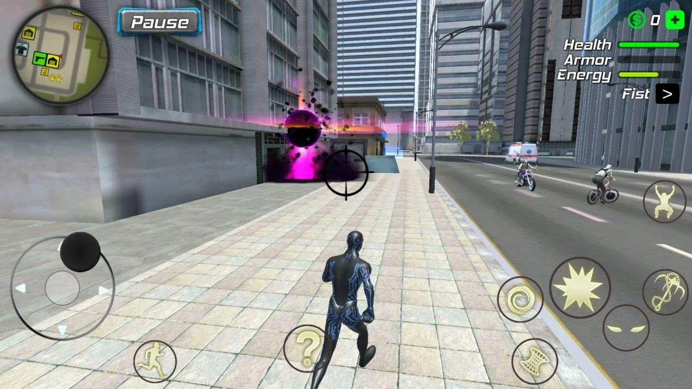 Black Hole Hero: Vice Vegas Rope Mafia for Android - No Download Needed