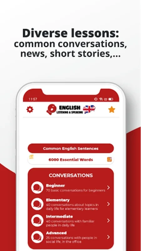 English ー Listening・Speaking for Android: Improve English Communication