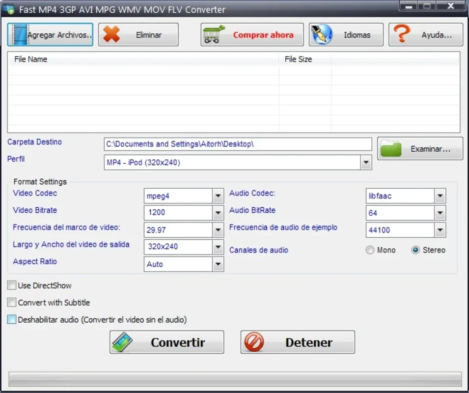 Fast MP4 3GP AVI MPG WMV RM MOV FLV Converter for Windows - No Download Required