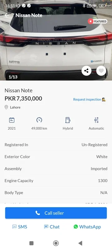 PakWheels for Android - Buy/Sell Cars on Your Device