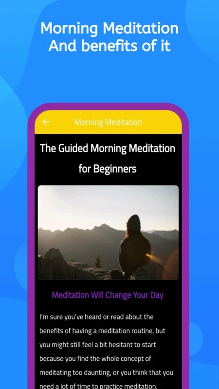 Mindfulness Meditation for Android: Enhance Well-being