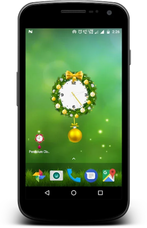 Pendulum clock live wallpaper for Android - No Download Needed