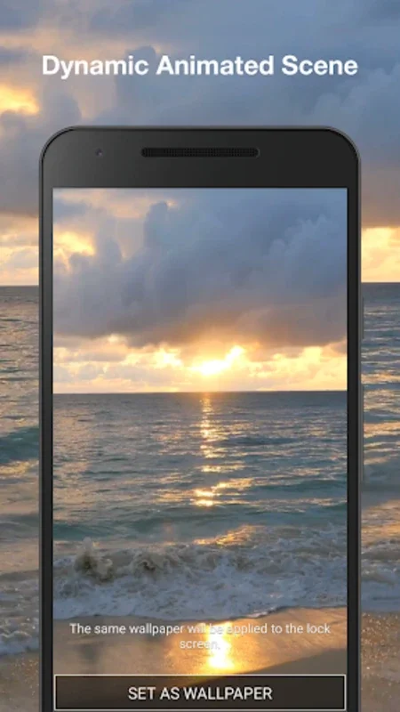 Sunset Beach Live Wallpaper for Android - Serene Beach Scenes