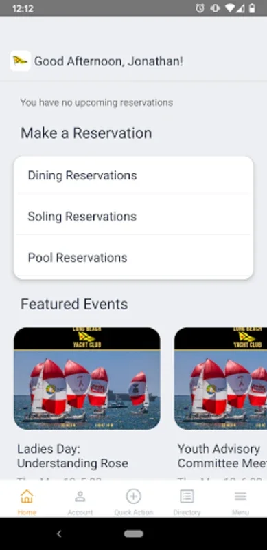 The Long Beach Yacht Club for Android - Elevate Your Yachting Lifestyle