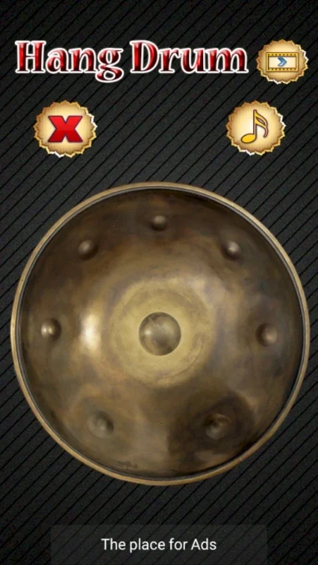 Hang drum for Android - Enjoy the Metal Percussion on Your Phone