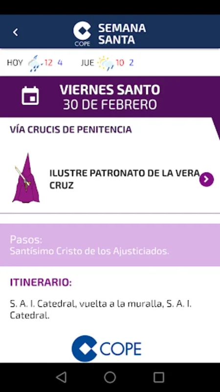 Semana Santa CyL for Android - Your Holy Week Guide