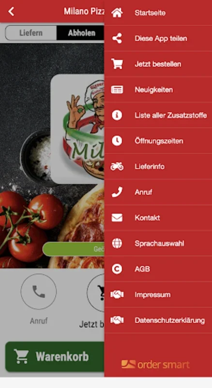 Milano Pizzeria Leoben for Android - Savor Italian Cuisine Easily