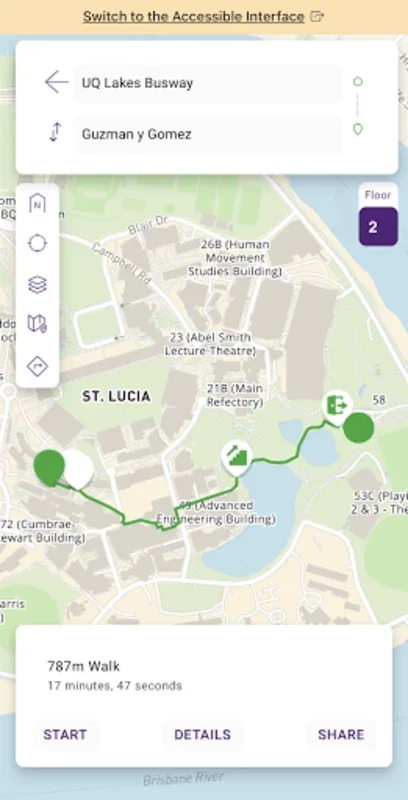 UQnav for Android: Simplify Campus Navigation