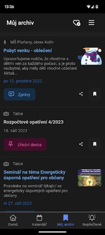 V OBRAZE - vím, co se děje for Android - Stay Informed Locally