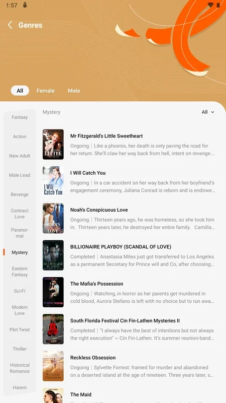 Fizzo for Android - Read Novels with Ease