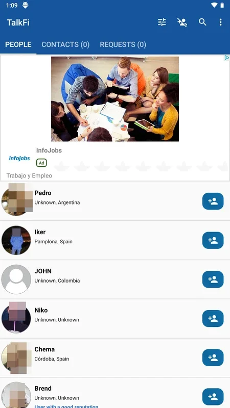 TalkFi for Android - Expand Your Social Circle