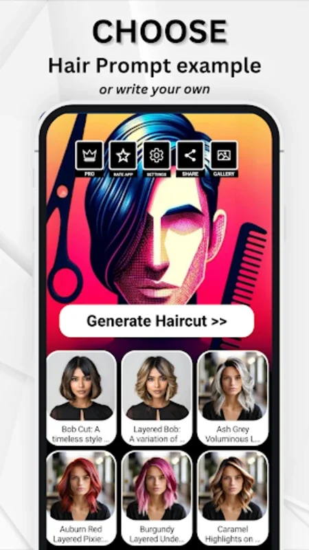 Try Haircuts with AI for Android - Transform Your Look