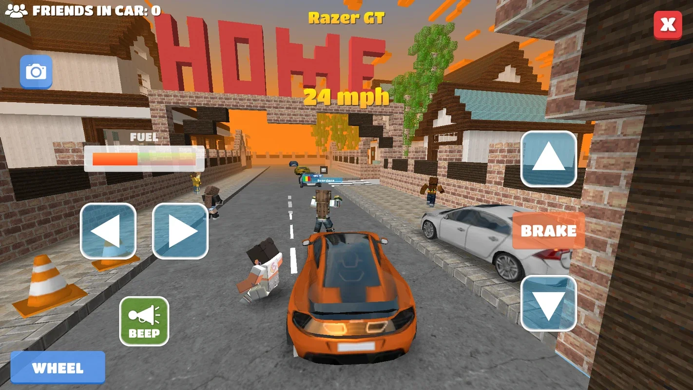 School Party Craft for Android: A Blend of GTA and Minecraft