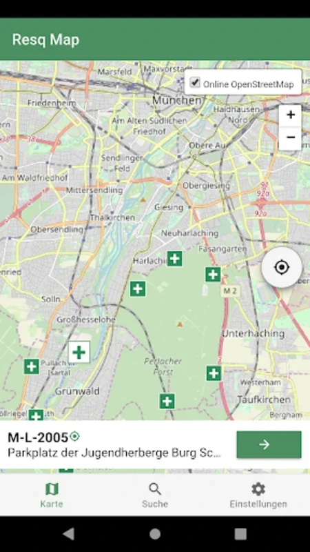 Resq Map for Android: Locate Rescue Points Offline