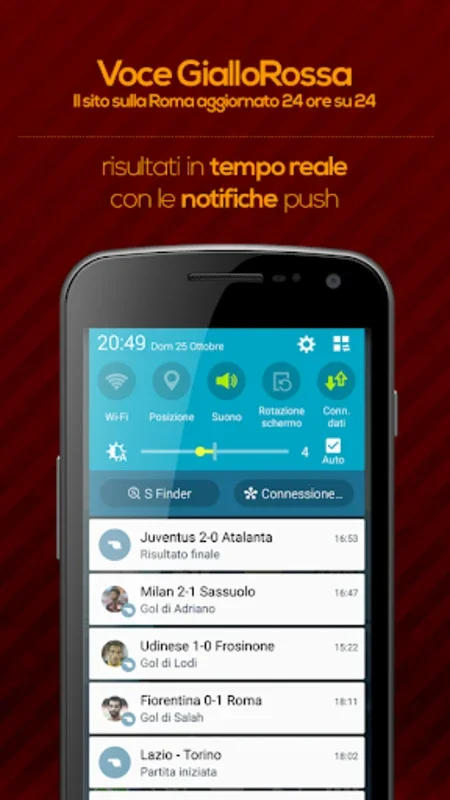 Voce GialloRossa for Android - Stay Informed on Rome Football