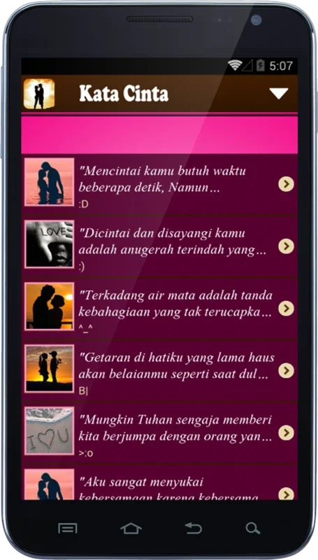 Kata Cinta Romantis for Android: Express Love with Romantic Phrases