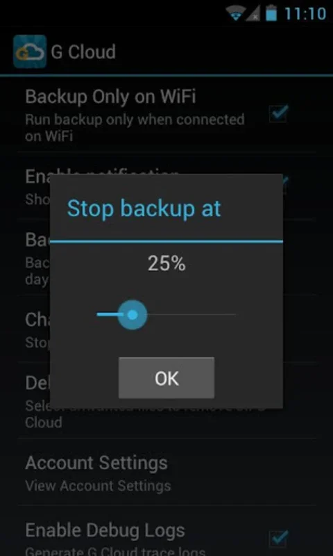 G Cloud Backup for Android - Securely Back Up Your Data