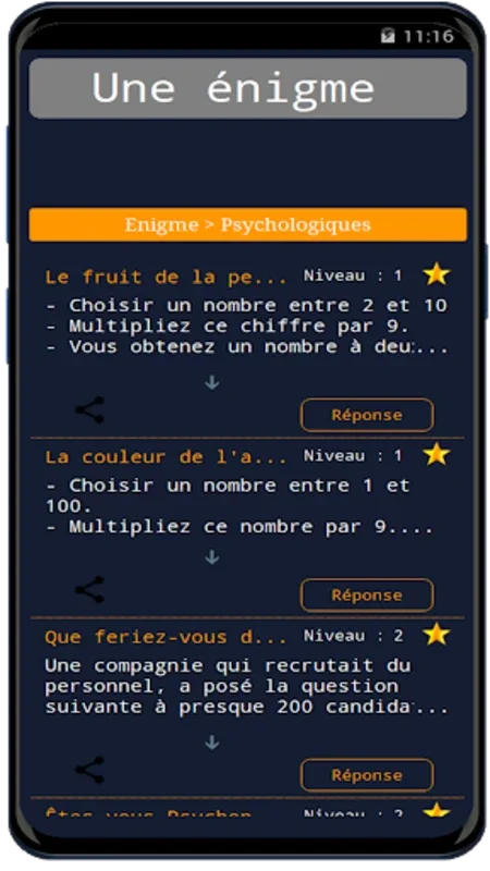 Énigmes, Dévinettes for Android - Unleash Your Inner Sleuth