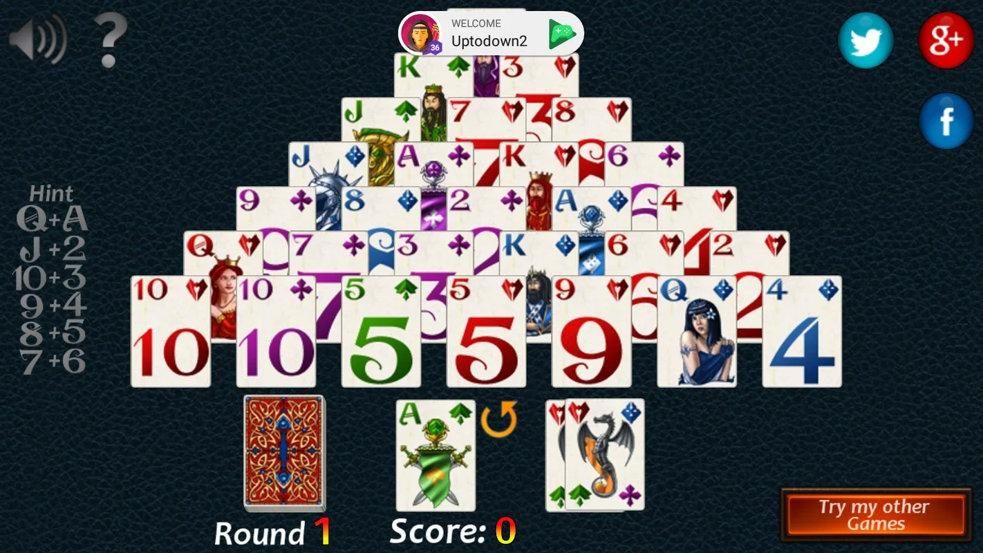 Fantasy Pyramid Solitaire for Android - Play Free Solitaire