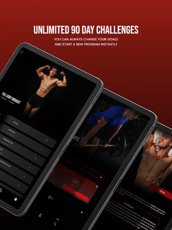 90 Day Challenge for Android: Personalized Fitness