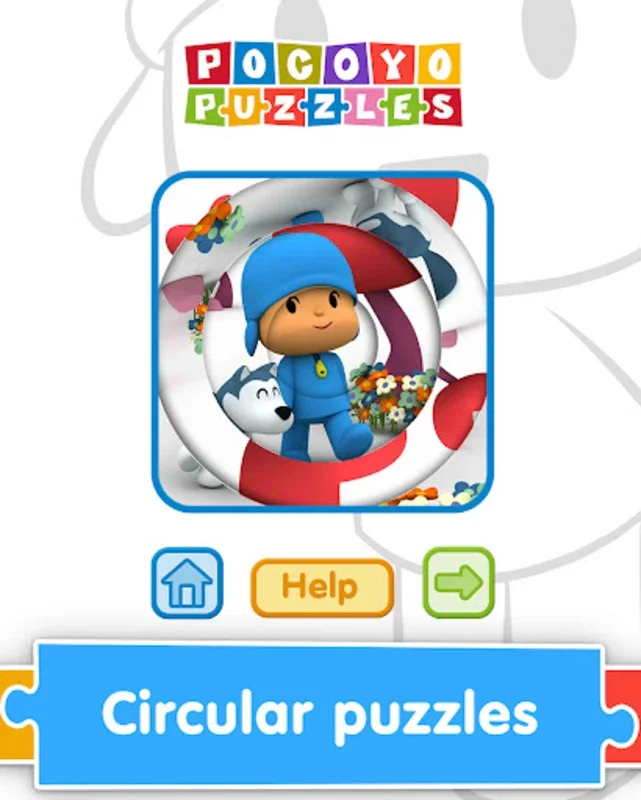 Pocoyo Puzzles Free for Android - Enhance Kids' Skills