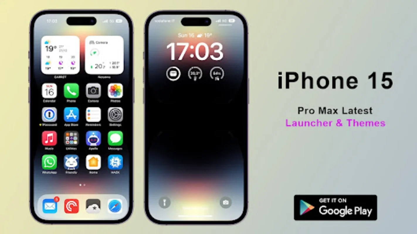 iPhone 15 Pro Max Launcher for Android - Transform Your UI