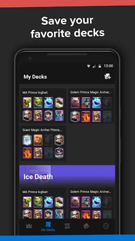 Deck Shop for Clash Royale for Android - Build Winning Decks