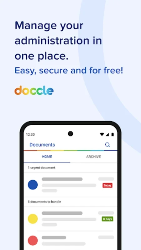 Doccle for Android - Manage Documents Easily