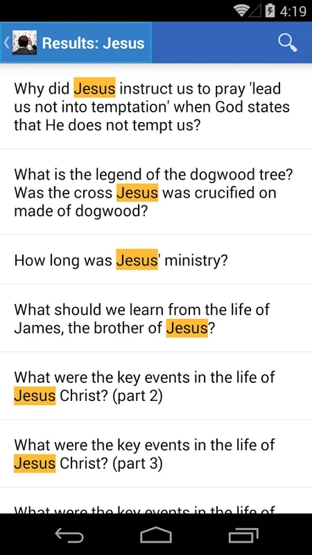 Got Questions? for Android - Explore Biblical Questions