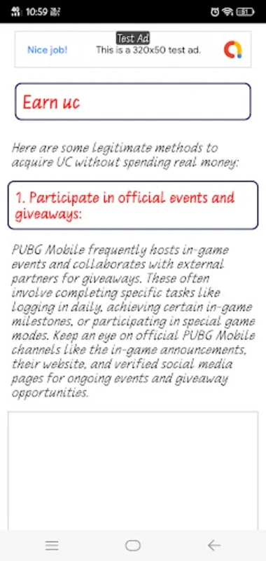 Daily UC for PUBGi for Android - Enhance Your PUBG Experience