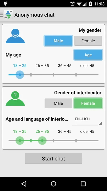 Anonymous chat for Android - Secure and Private Communication