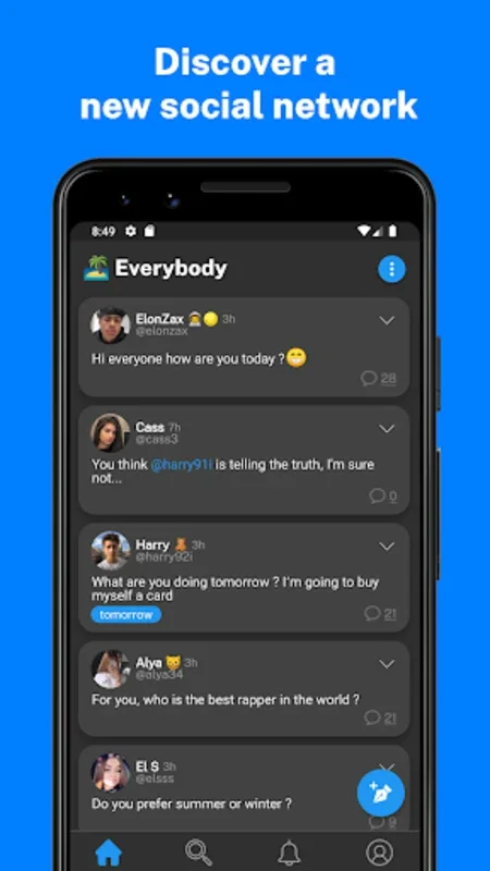 Fill - Meet People quickly for Android: Engaging Social App