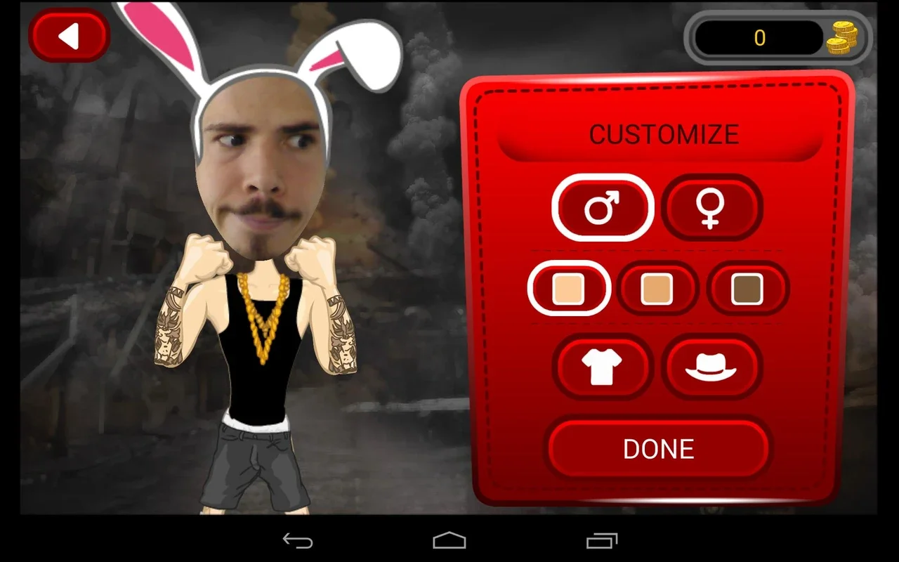 Punch My Face for Android - Customize and Battle