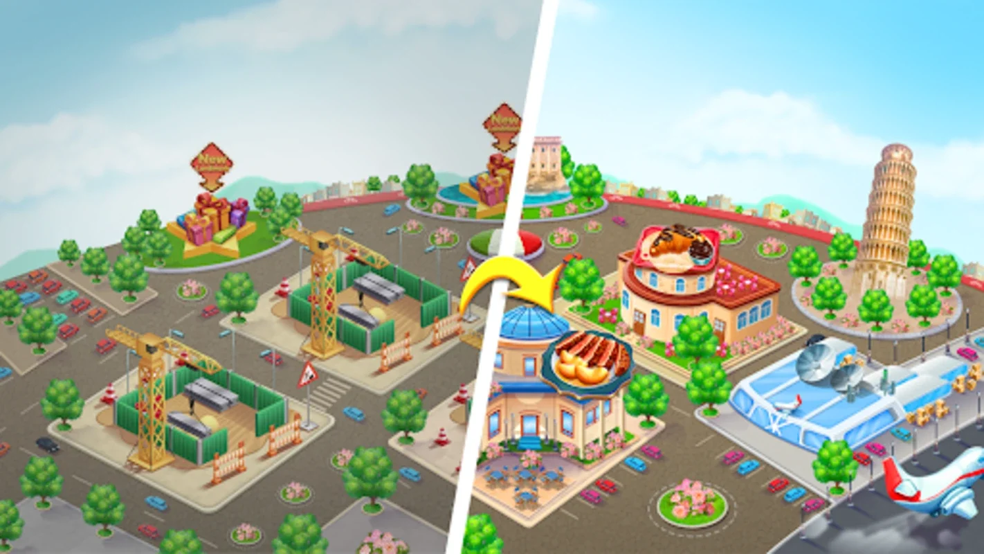 Cooking Ville Restaurant Games for Android - Culinary and Renovation Fun