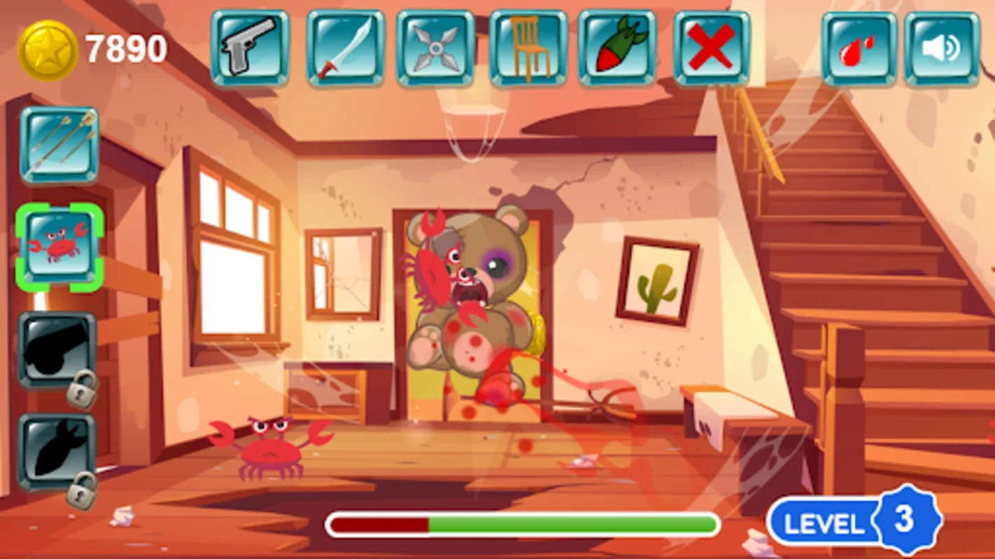 Kick The Teddy Bear for Android - Stress - Relief Gaming