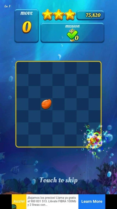 Ocean Splash Match-3 for Android - Engaging Match-3 Fun